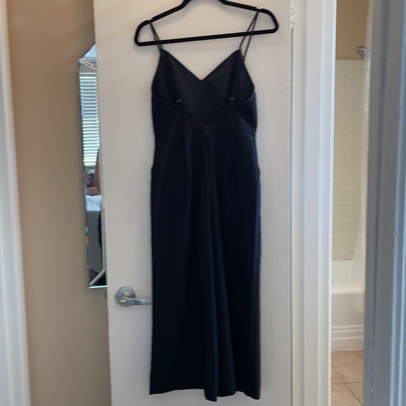 Avec Le Fille Black sleeveless fitted Jumpsuit Sz0 - Picture 7 of 13